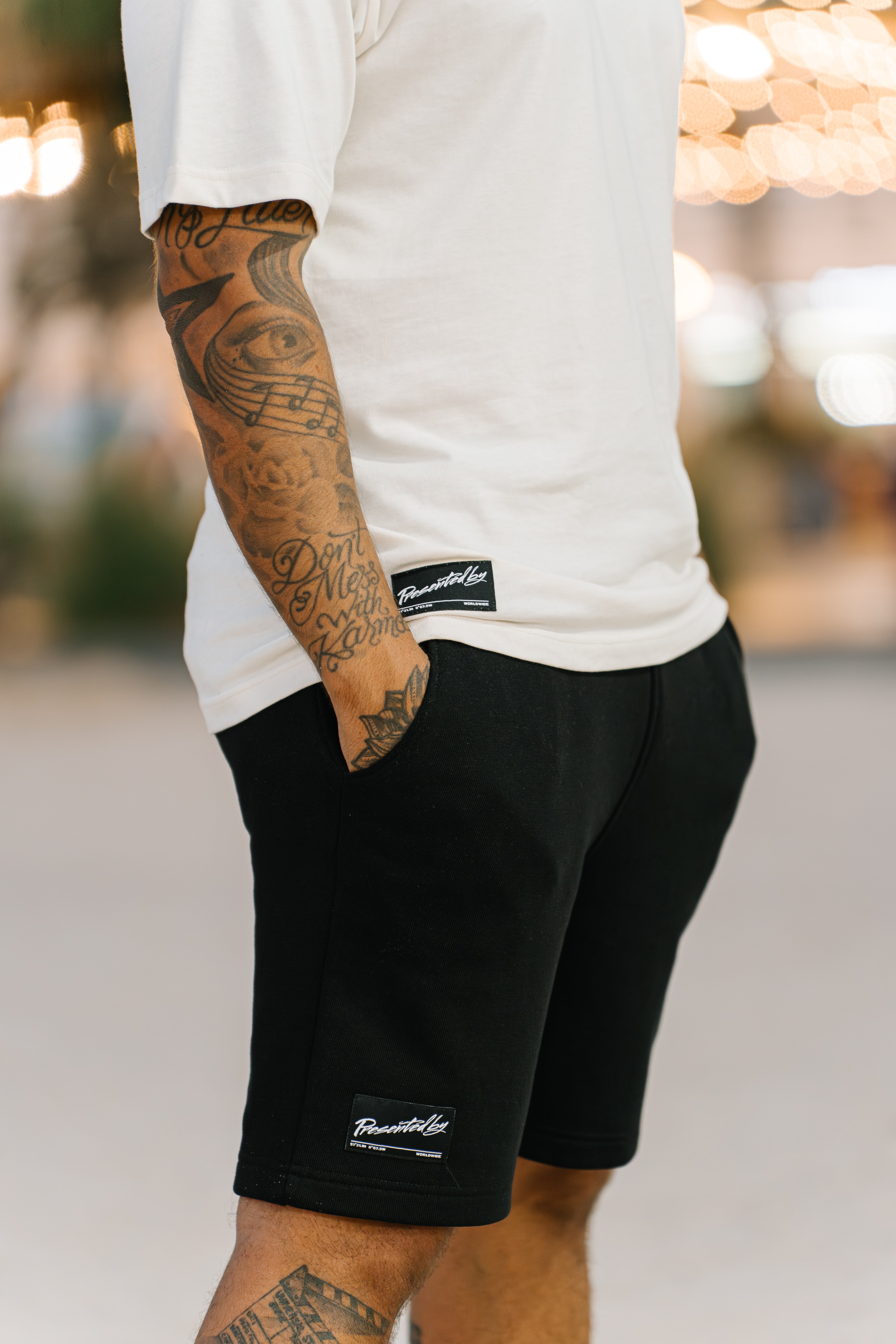 Presentedby Shorts- Black