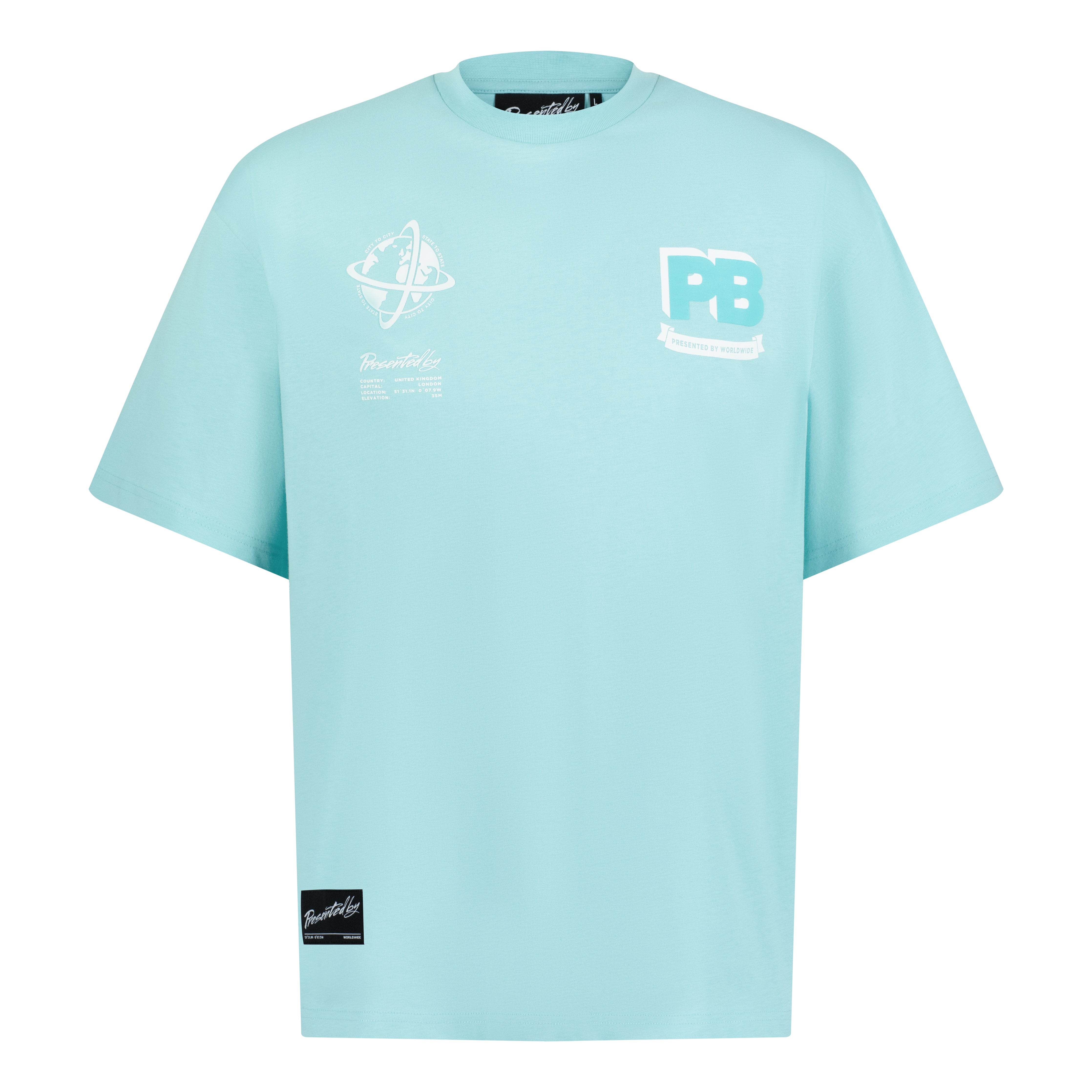 Global Ascent T-Shirt - Tiffany Blue – PresentedbyGlobal
