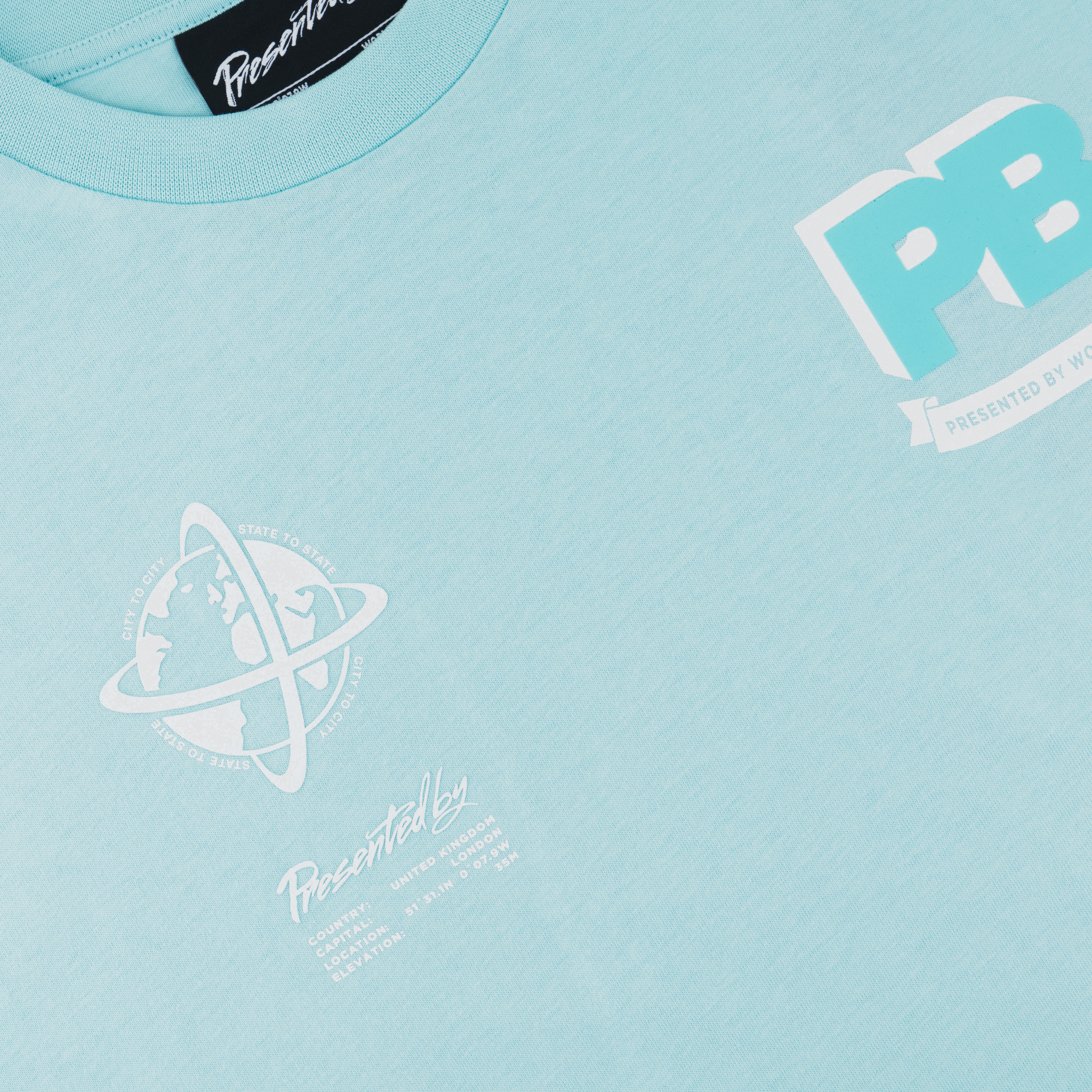 Global Ascent T-Shirt - Tiffany Blue – PresentedbyGlobal