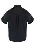 Twill SS Cargo Pocket Shirt - Black