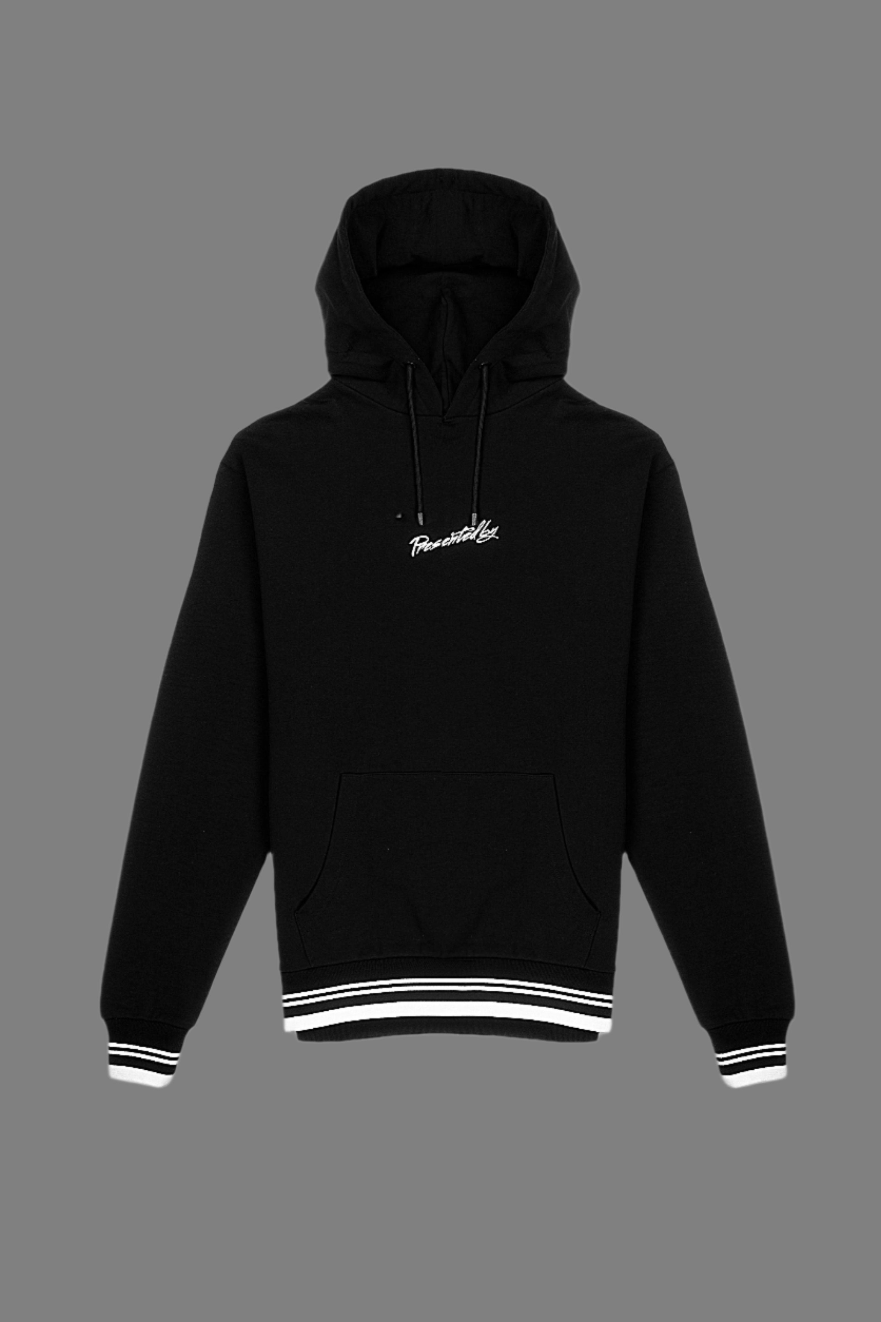 WW Racing Stripe Hoodie Black