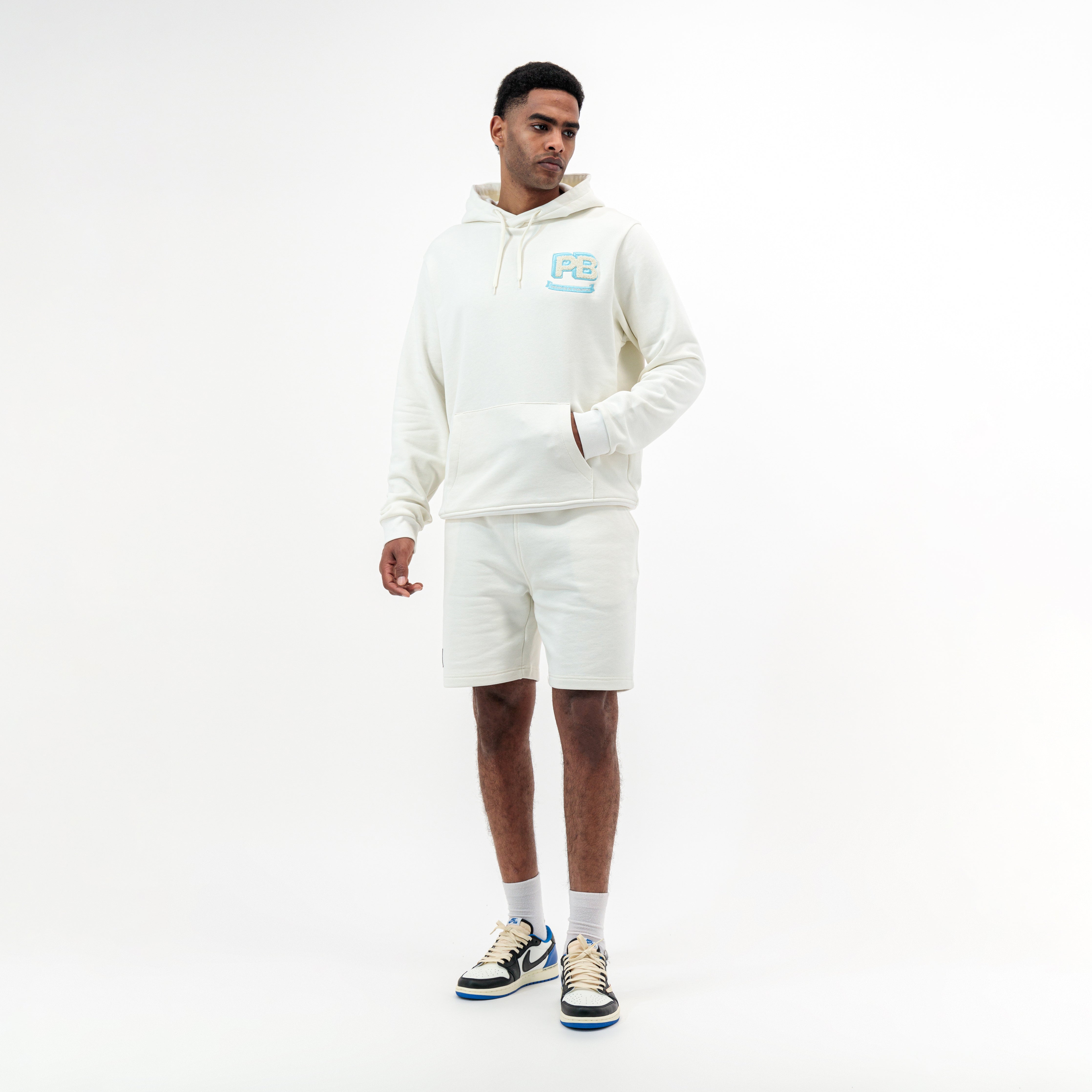 Presentedby Badge Hoodie - Sandstorm