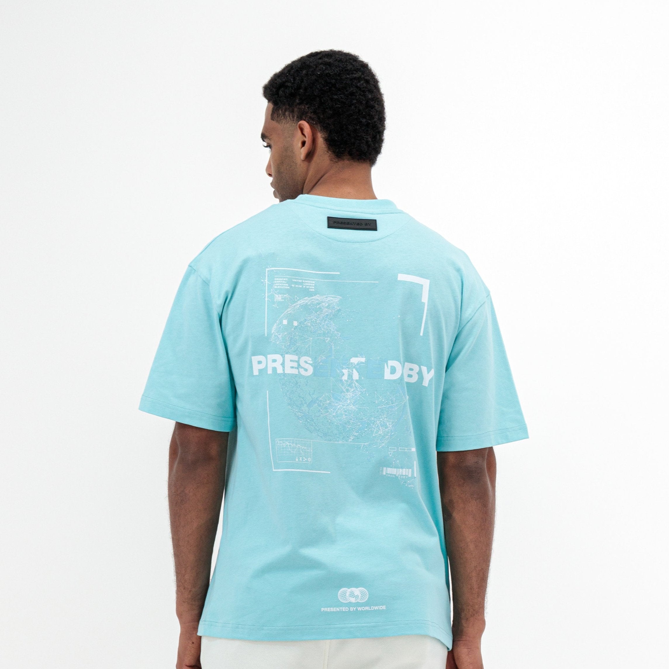 Worldwide T-Shirt - Sky Blue