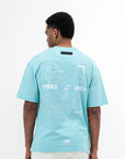 Worldwide T-Shirt - Sky Blue
