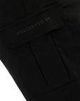 Twill Cargo Short - Black