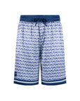 Printed Resort Short - Royal Blue