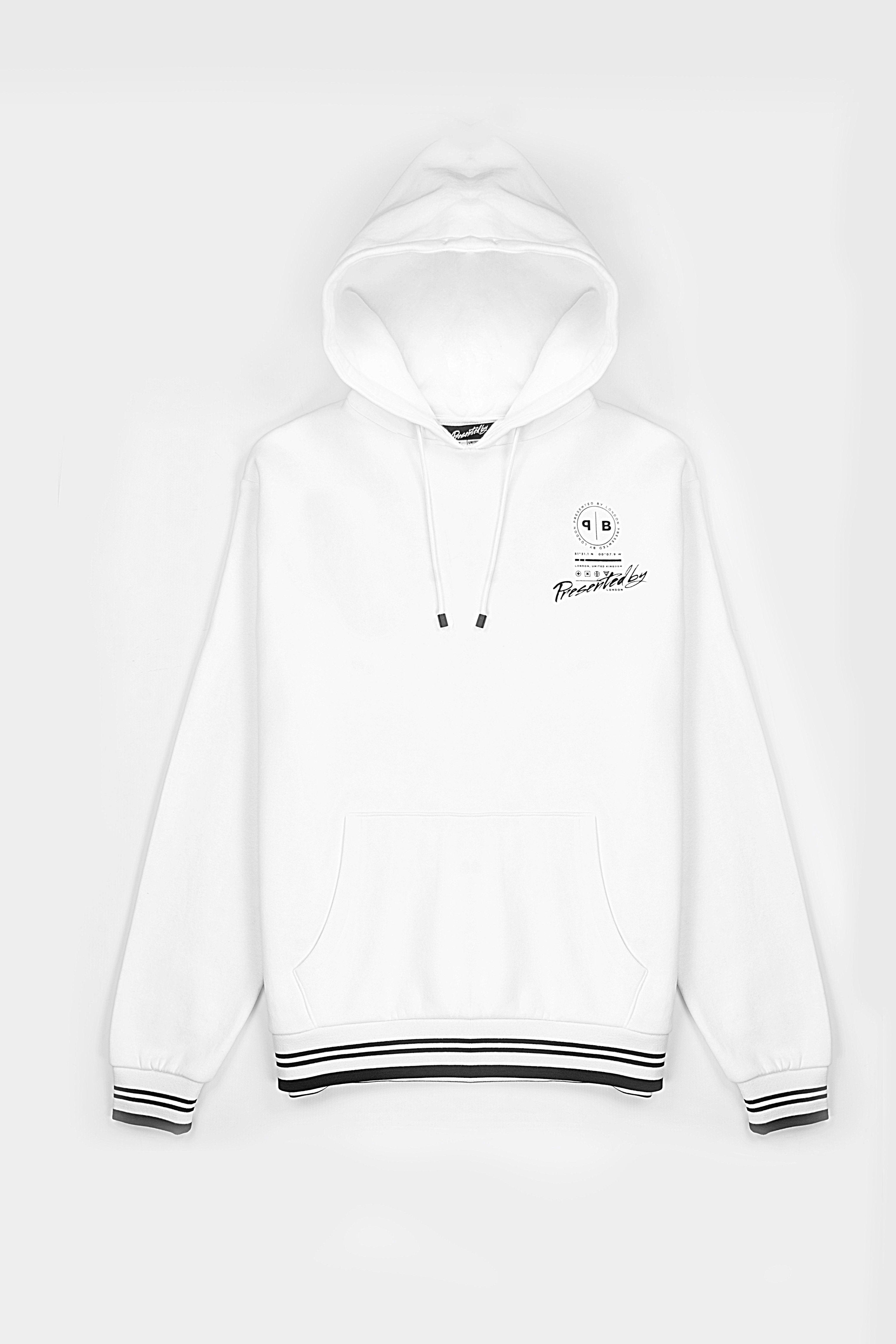 WW Motif Hoodie White