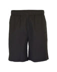 Pleated Satin Short - Black